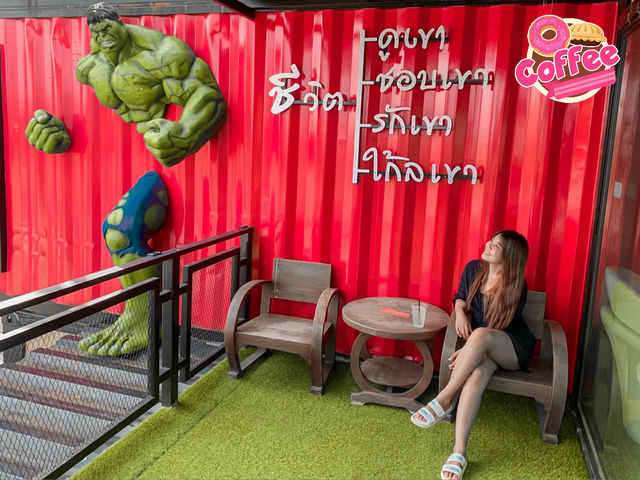 ฮักคาเฟ่ (Hak Cafe )บ้านมุง