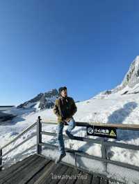 หิมะทั้งปีที่ ภูเขาหิมะมังกรหยก🩵❄️