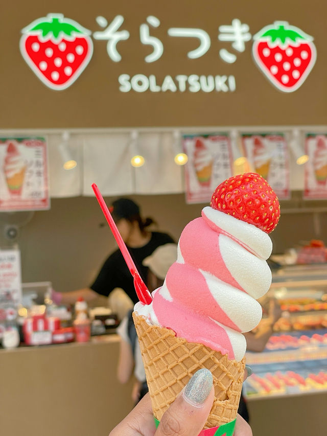 SOLATSUKI ร้านขนมหวานสุดฮิตที่ตลาดสึกิจิ 🍓