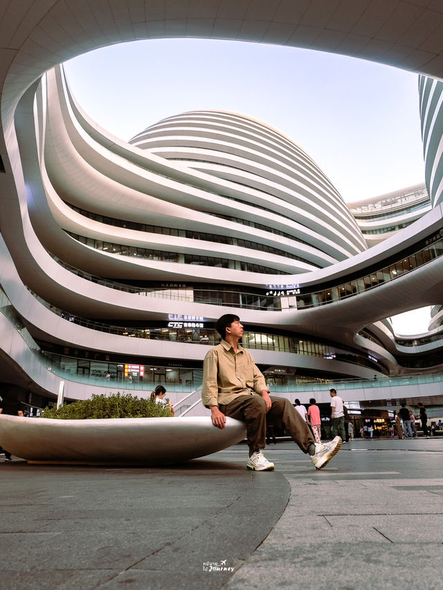 Galaxy Soho Building มุมถ่ายรูปปักกิ่งสุดคูล 📸