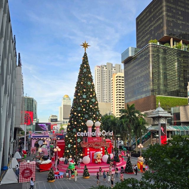 คริสมาสต์ที่เซ็นทรัลเวิลด์น่ารักมาก 🎄