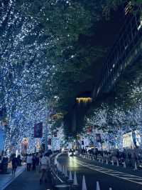 【東京】六本木之丘聖誕點燈：80萬顆藍白燈飾，璀璨夢幻世界