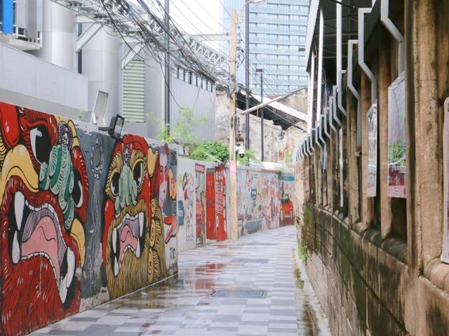 เที่ยว Street Art ตลาดน้อย