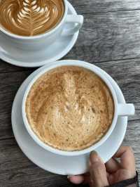 Chill out with pretty latte