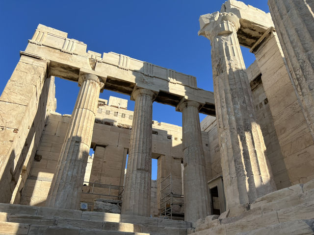 Wonderful experience at the Acropolis in Athens!