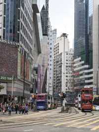【香港】トラムが映える香港の風景