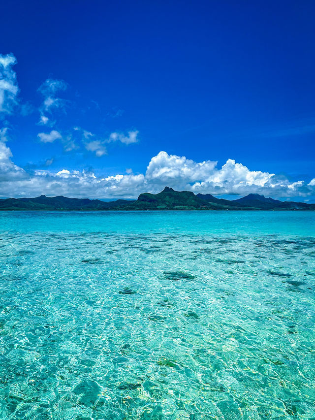 【モーリシャス】ここは天国⁉︎ 透き通る海を満喫✨