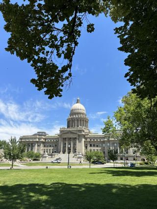 What a stunning state building in Idaho!