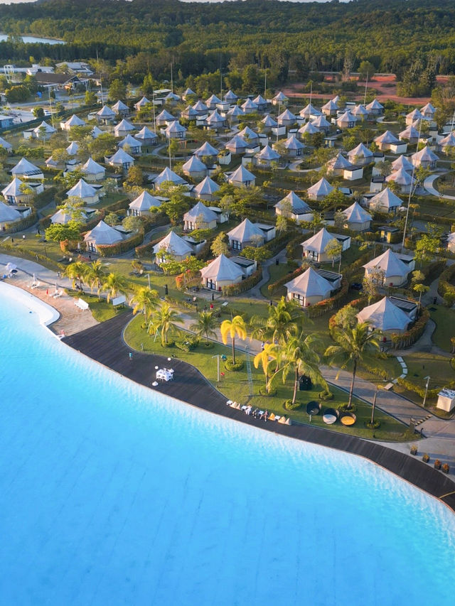 Glamping just one hour from Singapore 🏕️ at Natra Bintan 