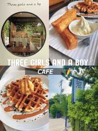 Three Girls and A Boy คาเฟ่น่ารักๆ สมุทรสาคร 