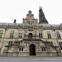 Iconic landmark in Leiden