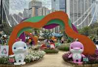 香港花卉展覽維多利亞公園揭幕