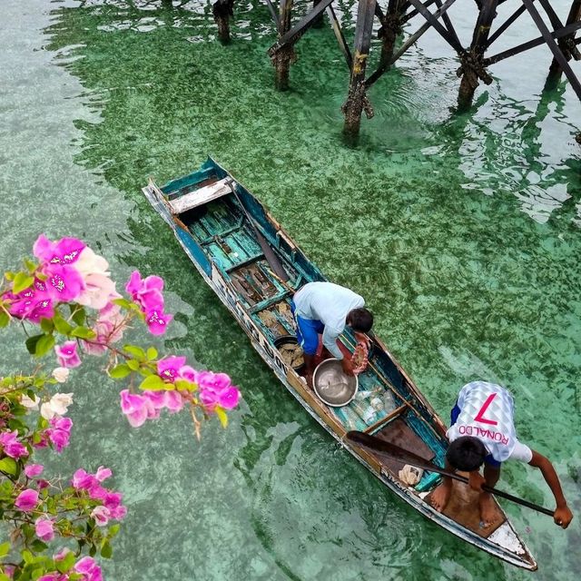 Crystal clear water