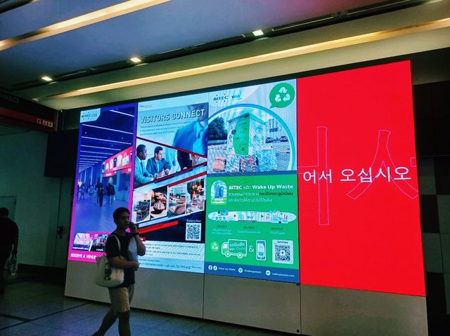 泰國曼谷市中心著名標誌性景點：曼谷國際貿易展中心，適合打卡拍照📸