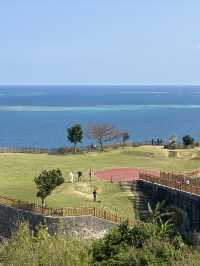 知念岬公園 來沖繩適合來看海放鬆的地方