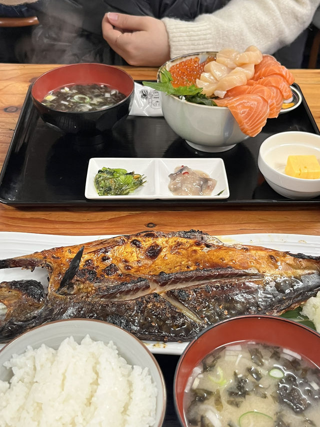 일본 삿포로 일본가정식 아침식사 현지인맛집! 간넨✨