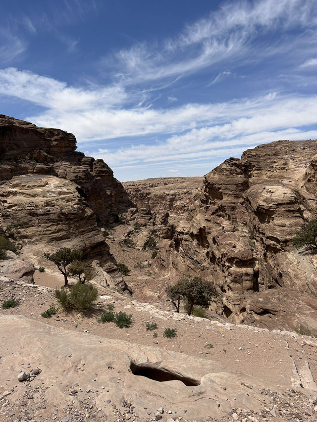 Crossing deserts and mountains 