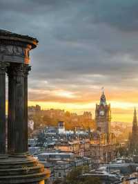 🇬🇧Edinburgh at Night = A Real-Life Harry Potter World!