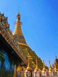 วัดชเวมินหวุ่น (Shwe Muay Wan) วัดคู่เมืองเมียวดี