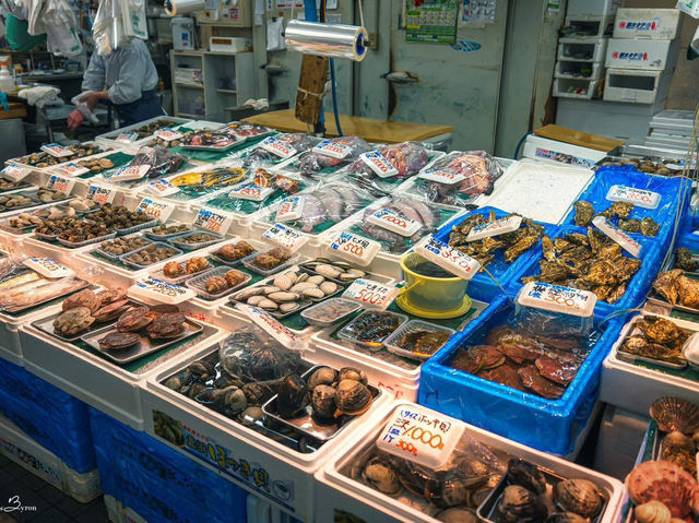 日本🇯🇵 青森，新鮮！優質！海鮮市場