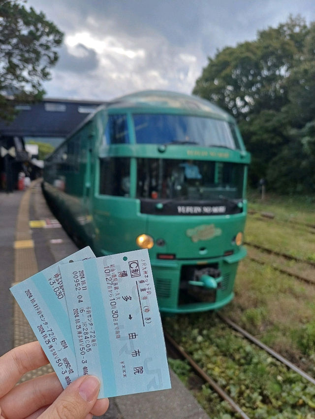 九洲值得一坐的綠色火車🚞