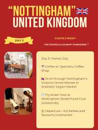 Nottingham itinerary 