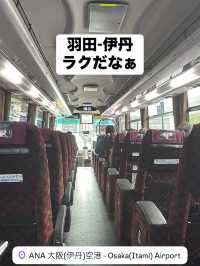 伊丹から大阪市内へ移動