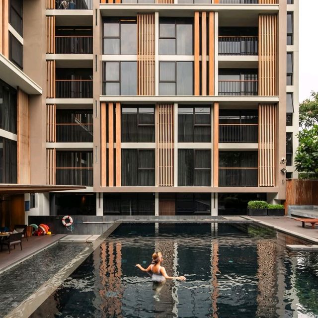 Arcadia Suites Bangkok ที่พักกลางเมือง ทำเลดี