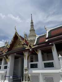 Sacred Serenity Amidst Thai Grandeur, A Spiritual Pause at Wat Phra Kaew