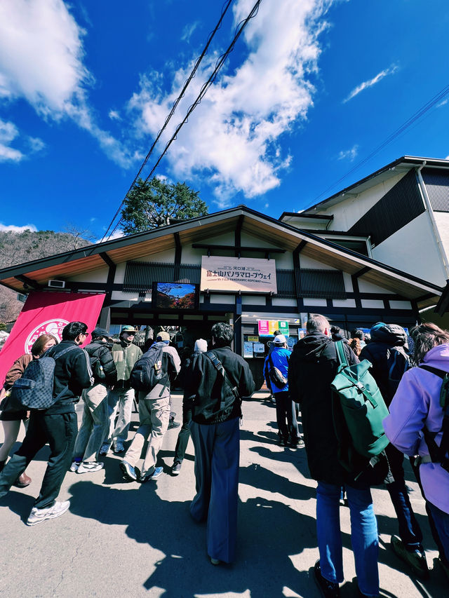 ［東京旅遊］天上山公園-搭乘纜車🚡遠眺富士山🗻風光
