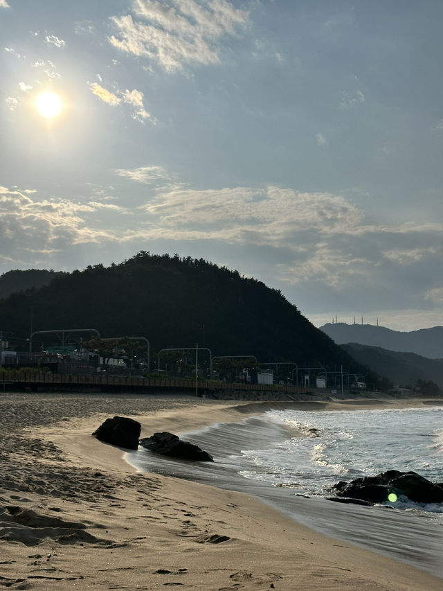 어제 다녀온 정동진, 마치 해외 바다에 온 듯한 기분