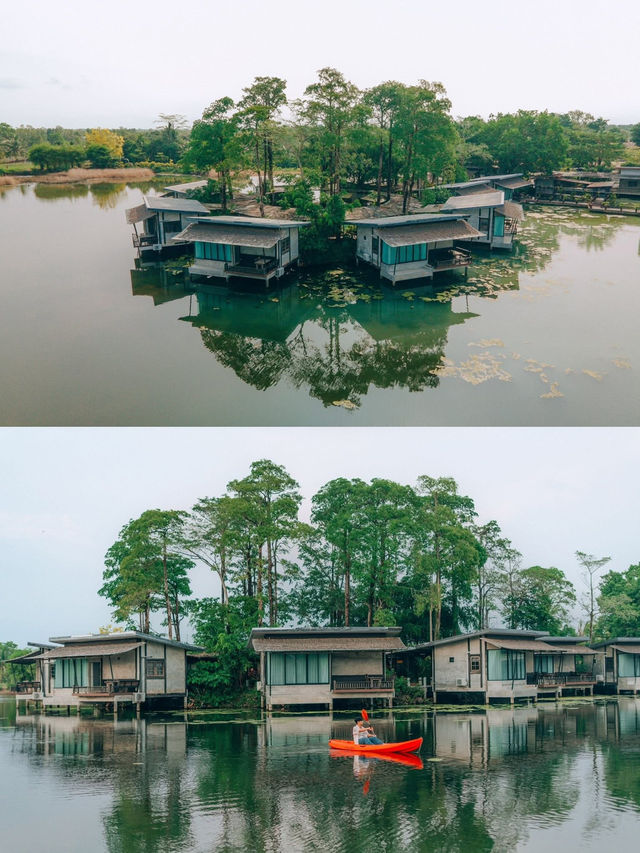 พักผ่อนแบบชิลๆ ที่พักติดป่าชายเลน ฟีลกู๊ดมาก 💚🌳