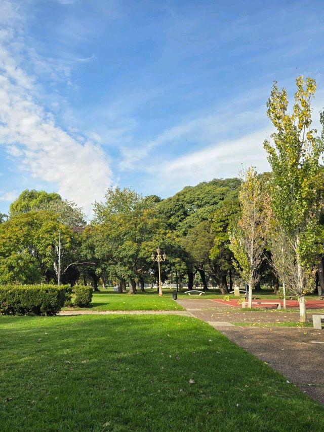 해외여행 부에노스아이레스의 운동공원 Plaza Oriental Republic of Uruguay
