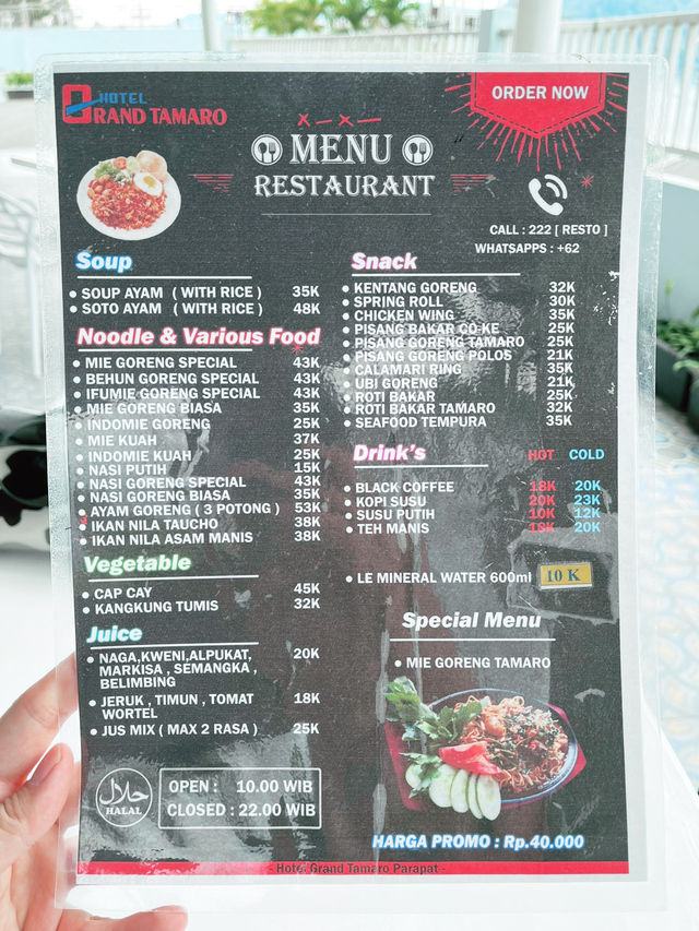 “Lunch at Beautiful Scenic Tamaro Tabo Restaurant”
