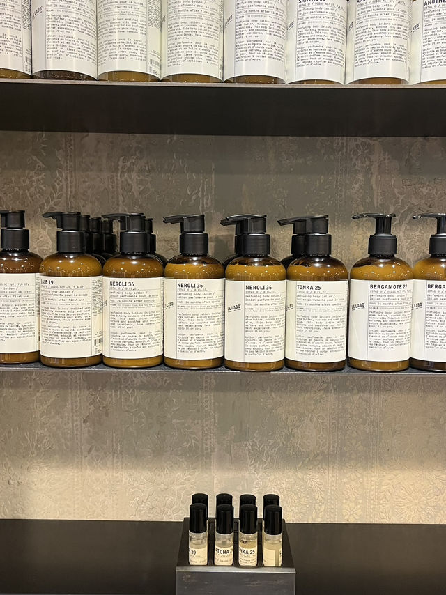 🌿【丸の内 LE LABO】香りを瓶に詰めて、旅の記憶を持ち帰る。