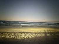 🌅 A Sunset I’ll Never Forget — Evening by the Beach in Gold