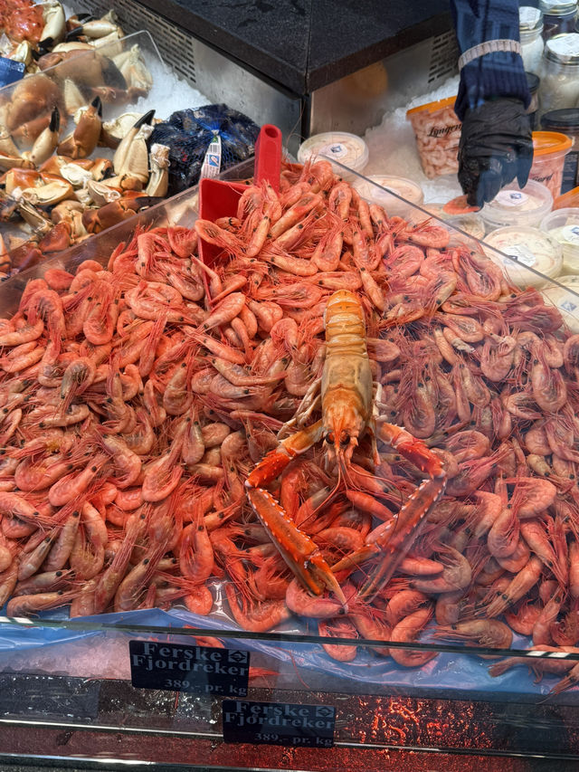 Shrimp Sandwich at Bergen Fish Market – Fresh, Local & So Satisfying 