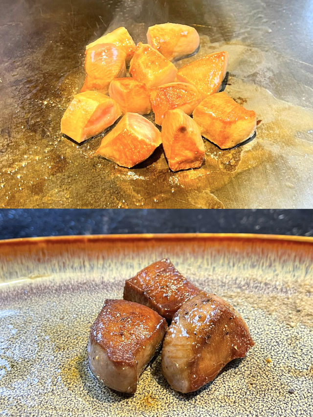 值得回訪的鐵板燒 💕 滿上隱·和牛海鮮燒（丹田城市廣場店）