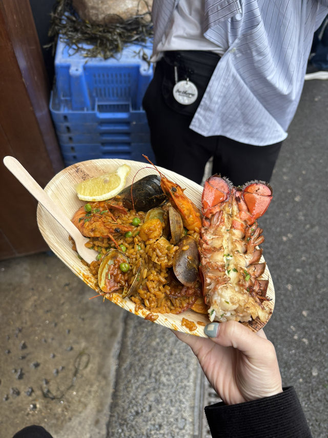 【ロンドン】バラマーケットおすすめごはん
