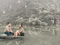 Braving the Boat Ride in Ninh Binh 🛶✨