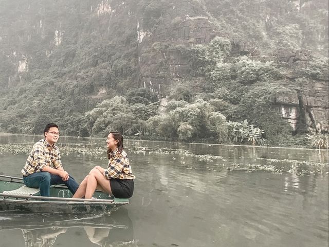Braving the Boat Ride in Ninh Binh 🛶✨