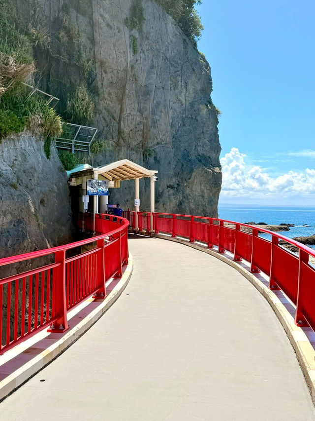 🌊 Solo Adventure: Enoshima Iwaya Caves – Where Legends Live Under the Sea Cliffs