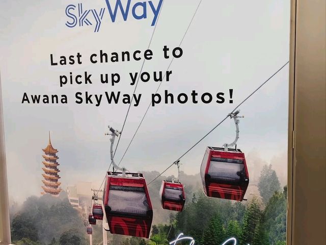 Scenic Cloud Views on the Awana SkyWay Cable Car