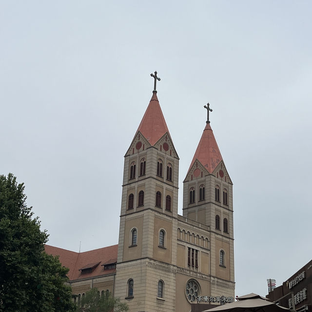 ⛪️ Time Travel in Qingdao: St. Michael’s Cathedral with European Charm 💫