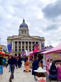 Attended a very nice food and drink festival today right here in nottingham town square