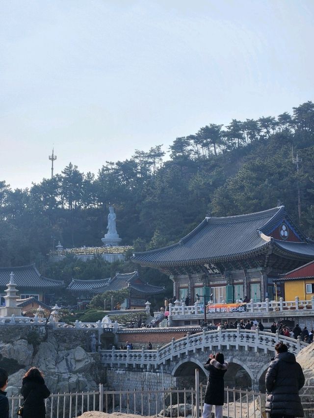 바다를 끼고 있는 부산의 관광지, 해동 용궁사