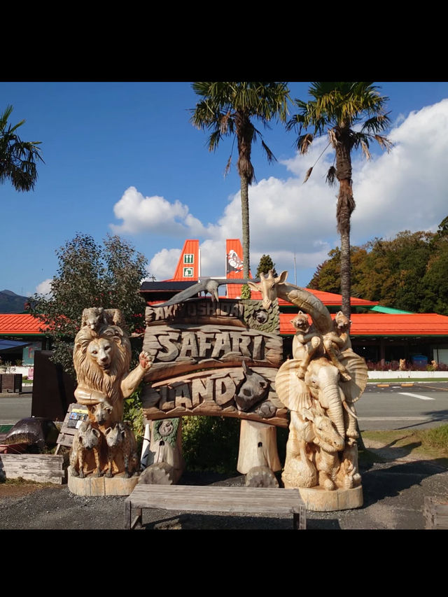 🦁秋吉台サファリランド｜動物たちと超接近！ドキドキのサファリ体験