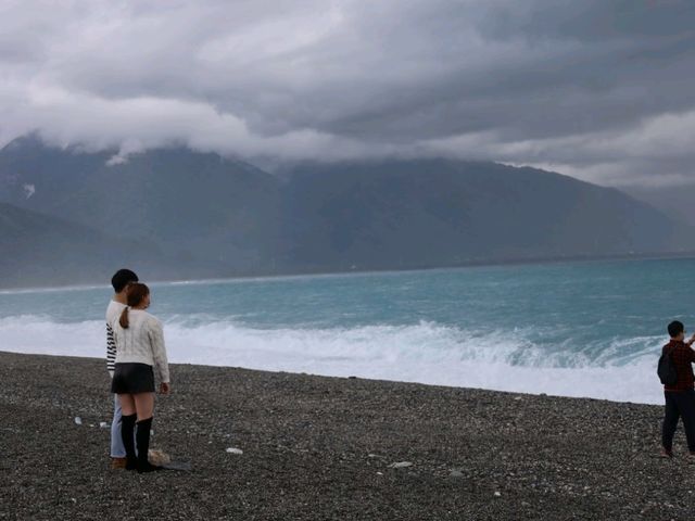 花蓮七星潭,是許多人心目中東海岸最浪漫的風景。 花蓮七星潭,是許多人心目中東海岸最浪漫的風景。