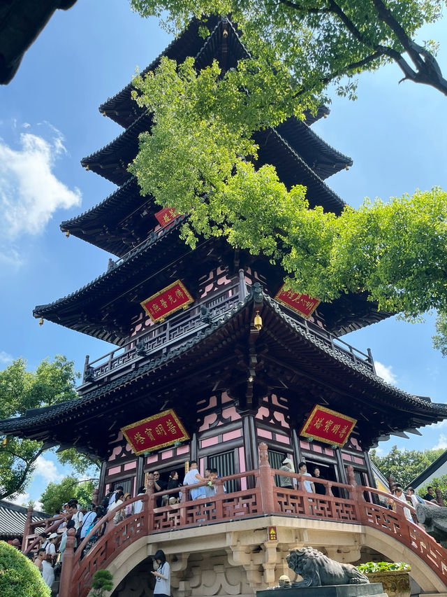 【蘇州寒山寺】走進詩句裡的世界 【蘇州寒山寺】走進詩句裡的世界