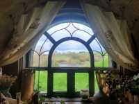Walking through the steps of a Hobbit in Hobbiton